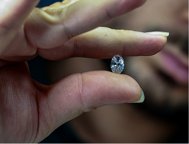 Hand Polishing Precious Metal Casting